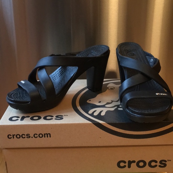 CROCS Shoes - Crocs - high heel sandal